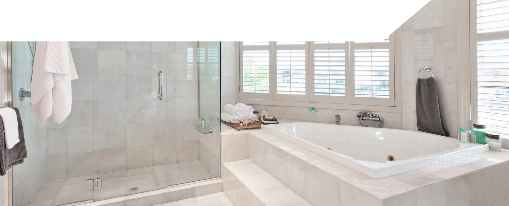 Ceramic tile flooring installed in a residential space